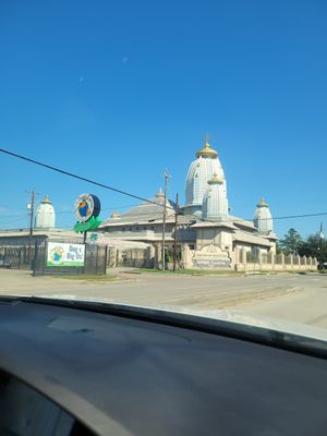 Outside at Govinda's in Houston