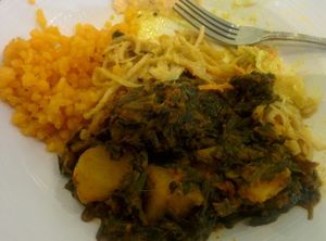 Sunday buffet deliciousness at Govinda's in Houston