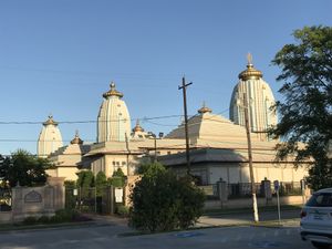 Beautiful Temple directly next to Restaurant  at Govinda's in Houston