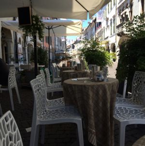 Outside Patio at Sbico Bar in Pordenone