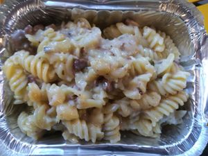 Cauliflower pasta at Jennifer Lee's Gourmet Bakery in Boston