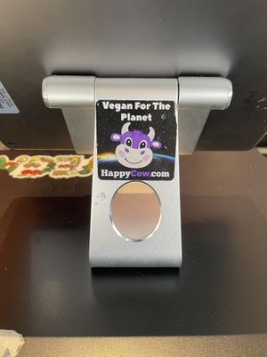 Happy cow  at Jennifer Lee's Gourmet Bakery in Boston