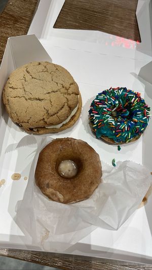 Donuts & cookie  at Jennifer Lee's Gourmet Bakery in Boston
