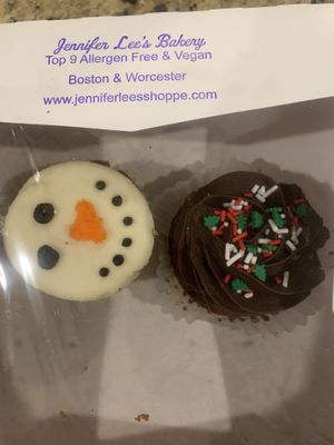 Cupcakes!  at Jennifer Lee's Gourmet Bakery in Boston