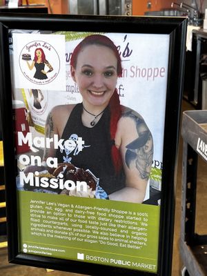   at Jennifer Lee's Gourmet Bakery in Boston