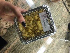 Vegan Mac N Cheese  at Jennifer Lee's Gourmet Bakery in Boston