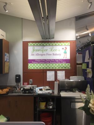Store at Jennifer Lee's Gourmet Bakery in Boston