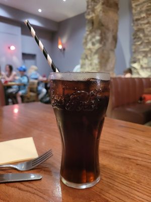 Diet Coke at Wal Restauraunt in Caernarfon