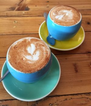Chai lattes  at The Storehouse in Mount Evelyn