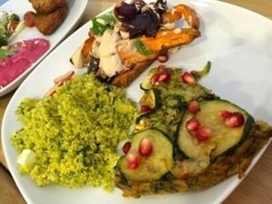 menu at BaniBanoo in Madrid