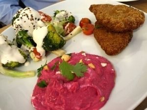 menu at BaniBanoo in Madrid