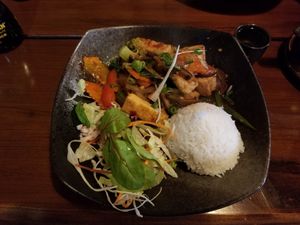 Xao Tofu at Chay Umi in Berlin