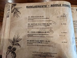 Menu 2. at Chay Umi in Berlin