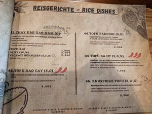Menu 3. at Chay Umi in Berlin