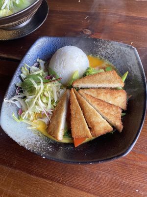 Sai Gon Curry with vegan chicken  at Chay Umi in Berlin