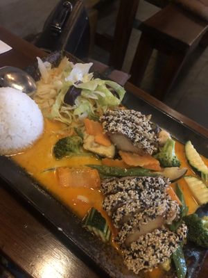 V-Duck with sesame coating   at Chay Umi in Berlin