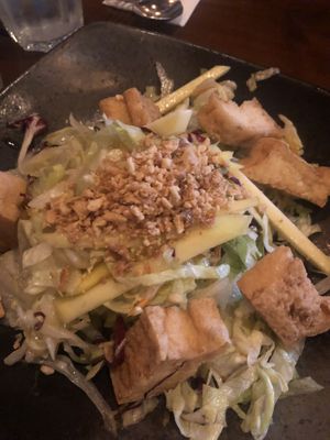 Mango tofu salad   at Chay Umi in Berlin