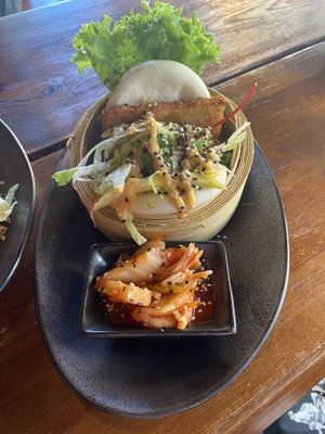 Delicious bao bun  at Chay Umi in Berlin