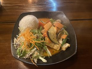 Hanoi Curry with Tofu  at Chay Umi in Berlin