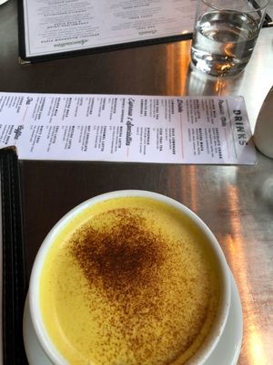 Golden Milk goodness  at Living Kitchen in Raleigh