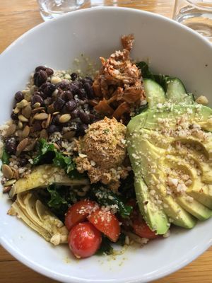 Build your own salad at Living Kitchen in Raleigh