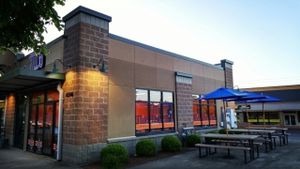 outdoors at MiSo in Lacey