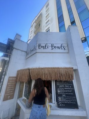 Front  at Bali Bowls in Biarritz