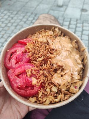 Nasi goreng at Bali Bowls in Biarritz