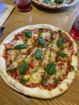 vegan primavera  at Amrita Cafe & Pizza Restaurant in Viljandi