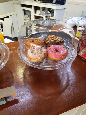 Donuts at The Cornish Vegan in Truro