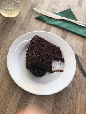 Oreo cake  at The Cornish Vegan in Truro