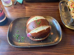 Rubbeln Sandwich - Great 👍  at The Cornish Vegan in Truro