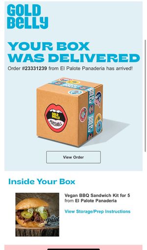 I love this BBQ so much, I have it shipped to me    at El Palote Panaderia in Dallas