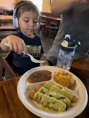Flautas   at El Palote Panaderia in Dallas