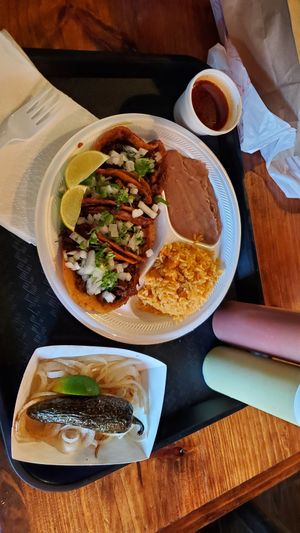 Birria tacos at El Palote Panaderia in Dallas