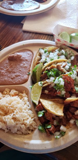 Tacos at El Palote Panaderia in Dallas