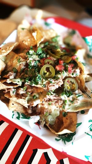 Loaded Nachos at El Palote Panaderia in Dallas