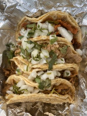 tacos at El Palote Panaderia in Dallas