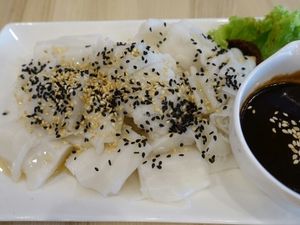 chee cheong fun at Yuan Xiang Veggie Kitchen 圆香蔬巧 in Central Singapore