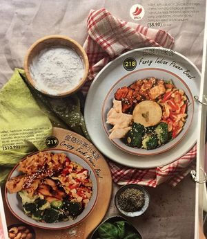 New items on the menu at Yuan Xiang Veggie Kitchen 圆香蔬巧 in Central Singapore