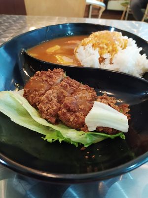 Japanese Curry Rice at Yuan Xiang Veggie Kitchen 圆香蔬巧 in Central Singapore