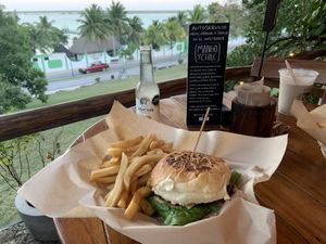 Burgers  at Mango y Chile in Bacalar