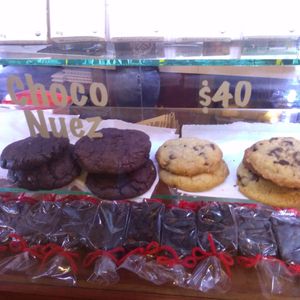 Some vegan cookies at Mango y Chile in Bacalar