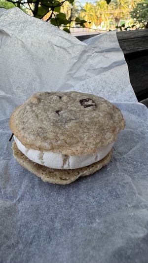 Ice cream sandwich  at Mango y Chile in Bacalar