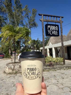   at Mango y Chile in Bacalar