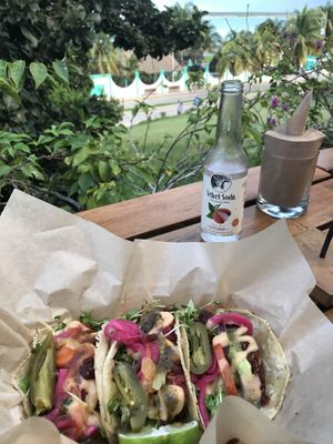 Tacos clasicos  at Mango y Chile in Bacalar