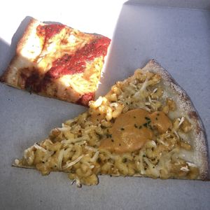 Mac n cheese slice  at That Pizza Place in Levittown