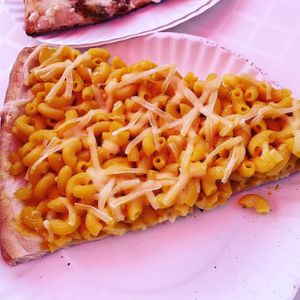 Vegan Mac n cheese pizza  at That Pizza Place in Levittown