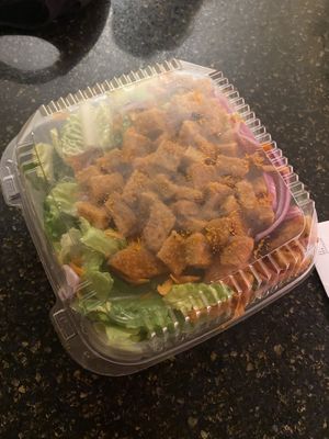 Vegan Buffalo salad  at That Pizza Place in Levittown