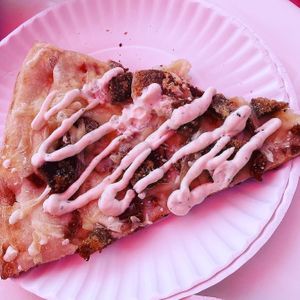 Vegan chicken bacon ranch pizza  at That Pizza Place in Levittown